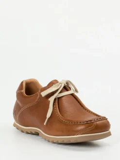 – Schnürschuh aus Fettleder cognac*Snipe Sale
