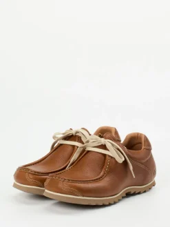 – Schnürschuh aus Fettleder cognac*Snipe Sale