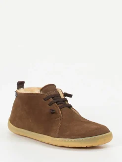 – Schnürstiefelette aus Nubukleder*Snipe Sale