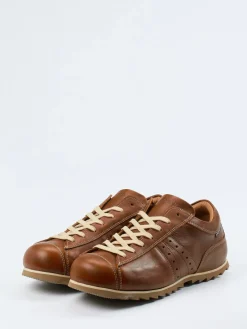 Herren Snipe – Sneaker aus Kalbleder cognac