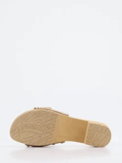 – Clogs aus Veloursleder in Beige*Softclox Discount