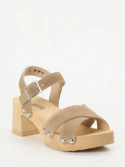 – Clogsandalen aus Veloursleder*Softclox Online