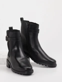 – Biker-Stiefelette aus Leder*Solidus Best