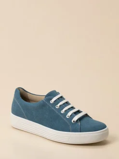 – Canvas-Sneaker aus Textil in Jeans*Solidus