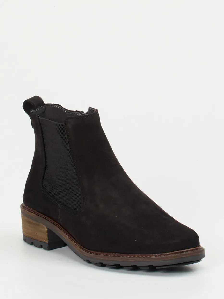 Damen Solidus – Chelsea-Stiefelette aus Nubukleder