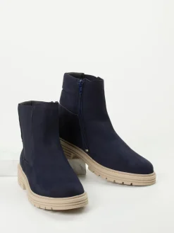 Damen Solidus – Chelsea-Stiefelette aus Nubukleder