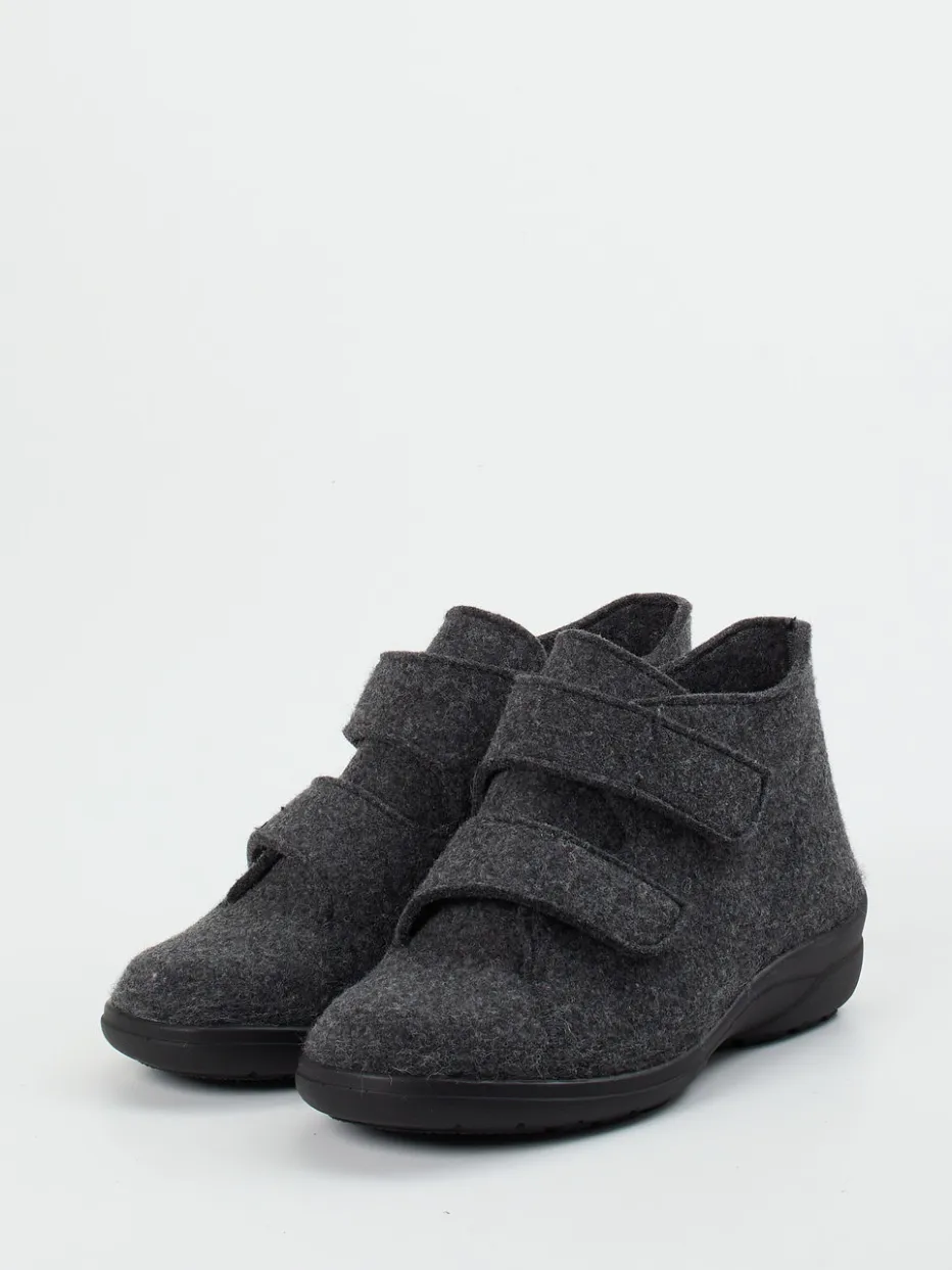 – Filzstiefelette aus weichem Filz anthrazit*Solidus Best