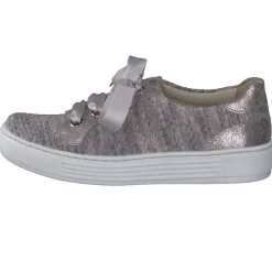 Damen Solidus – Freizeitsneaker aus Textil in Rosé-Metallic