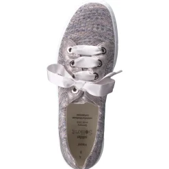 Damen Solidus – Freizeitsneaker aus Textil in Rosé-Metallic
