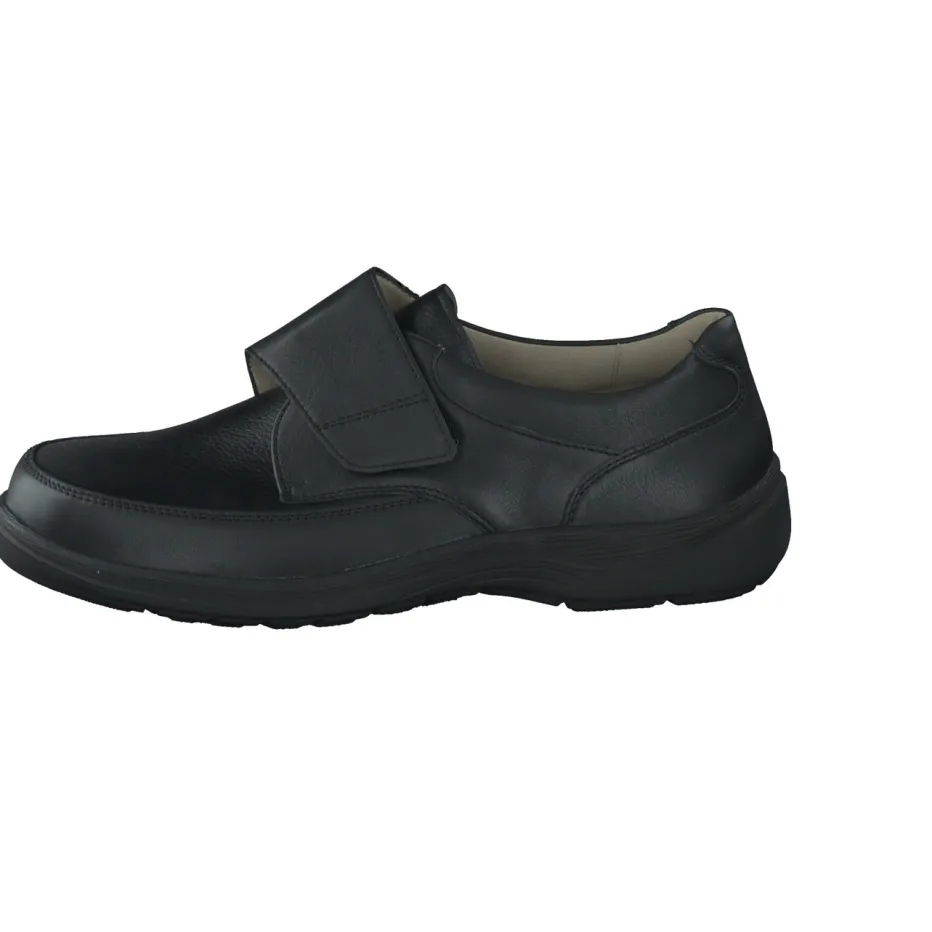 Herren Solidus – Klettslipper aus Nubukleder