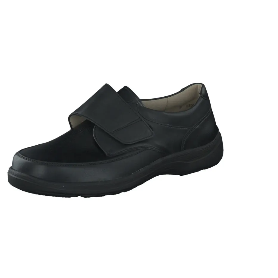 Herren Solidus – Klettslipper aus Nubukleder