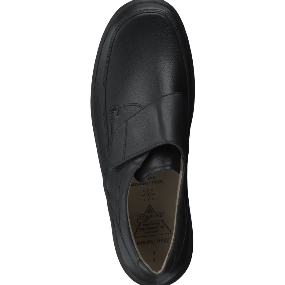 Herren Solidus – Klettslipper aus Nubukleder