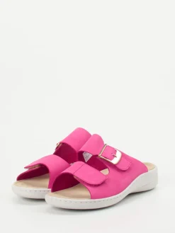 Damen Solidus – Komfort-Pantolette aus Nubukleder