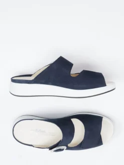 – Komfort-Pantolette aus Nubukleder*Solidus Hot