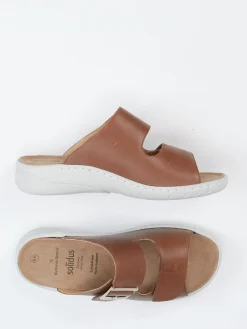 Damen Solidus – Komfort-Pantolette aus Kalbleder