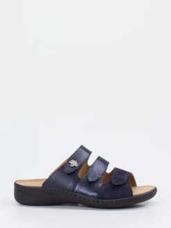 – Komfort-Pantolette aus Metallicleder*Solidus Clearance