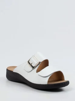 Damen Solidus – Komfort-Pantolette aus Lackleder