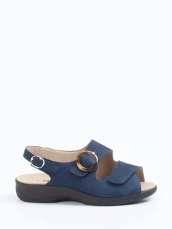 – Komfort-Sandale aus Nubukleder*Solidus Sale