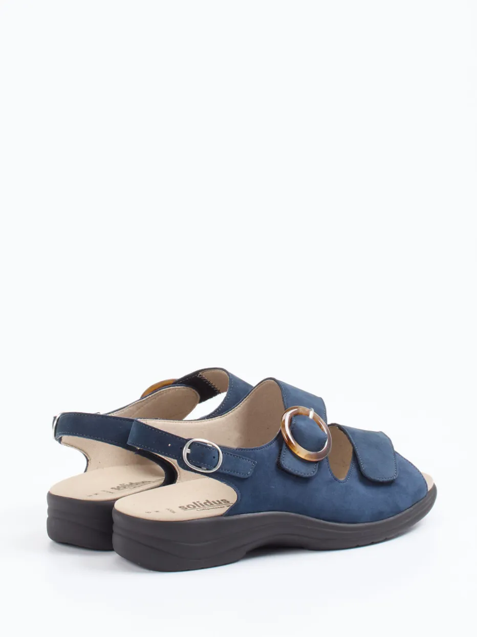– Komfort-Sandale aus Nubukleder*Solidus Sale