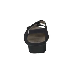 – Komfortsandale aus Nubukleder Dunkel*Solidus Outlet