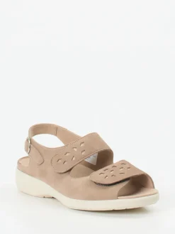 – Komfortsandale aus Nubukleder in*Solidus Sale