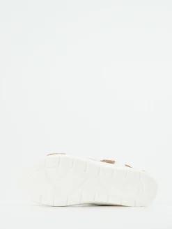 Damen Solidus – Komfortsandale aus Nubukleder cognac