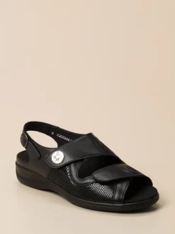 Damen Solidus – Komfortsandalen aus Kalbleder