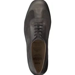 Damen Solidus – Komfort-Schnürer aus Metallicleder