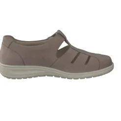 Damen Solidus – Komfortschuh aus Nubukleder in Taupe