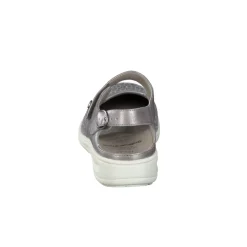 – Komfort-Slingback aus Stretchleder silber*Solidus Clearance