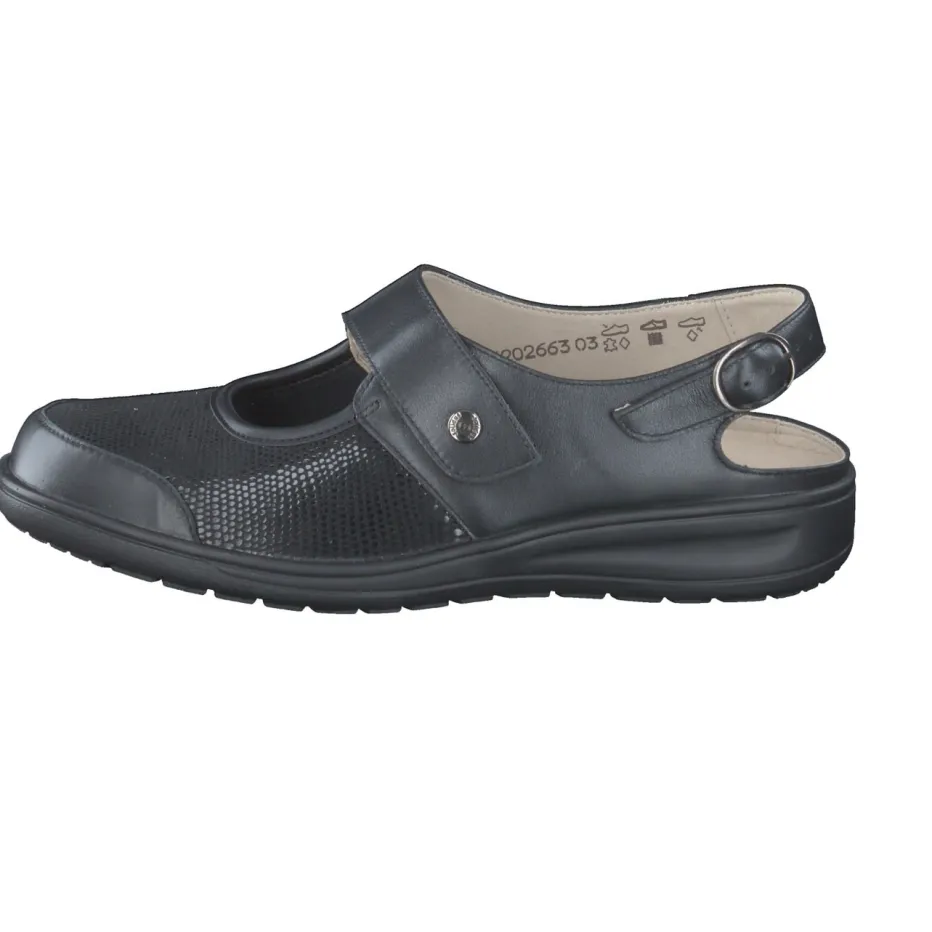 – Komfort-Slingback aus Glattleder*Solidus Hot