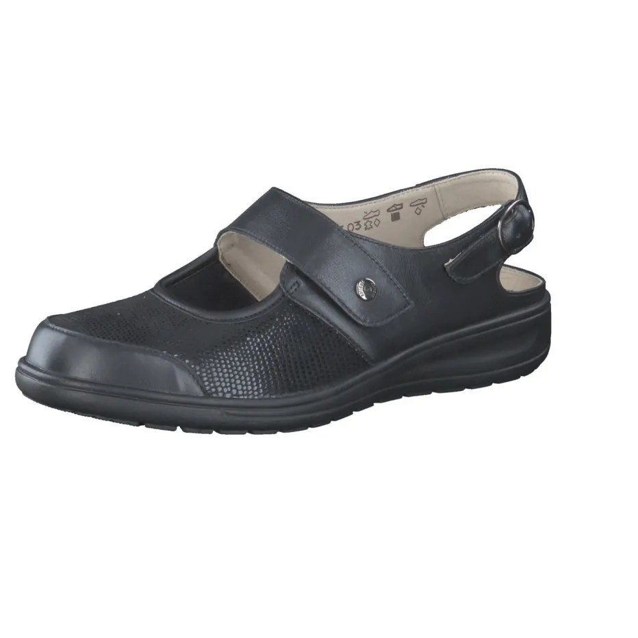 – Komfort-Slingback aus Glattleder*Solidus Hot