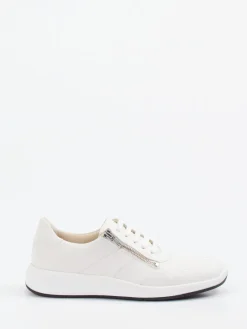 – Komfort-Sneaker aus Kalbleder Offwhite*Solidus Discount