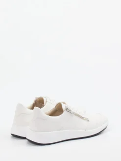 – Komfort-Sneaker aus Kalbleder Offwhite*Solidus Discount