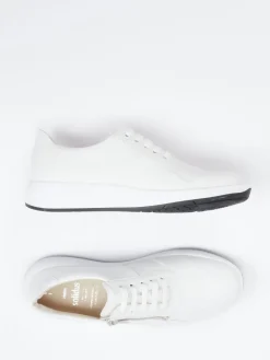 – Komfort-Sneaker aus Kalbleder Offwhite*Solidus Discount