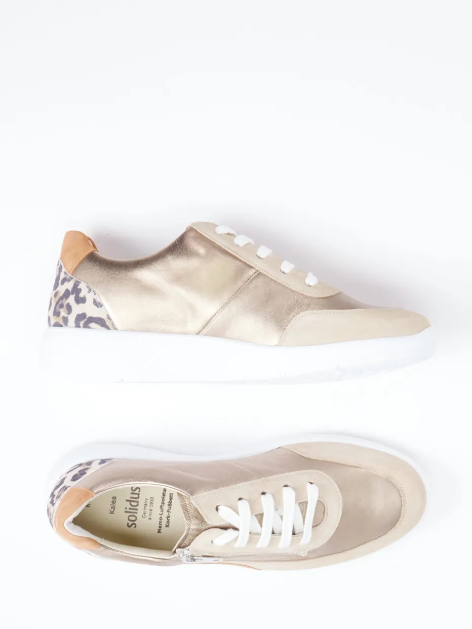 Damen Solidus – Komfort-Sneaker aus Veloursleder