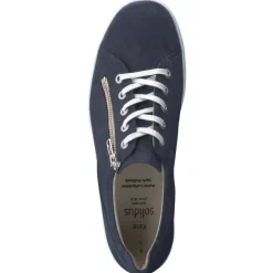 – Komfort-Sneaker aus Nubukleder dunkel*Solidus Sale