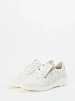 – Komfort-Sneaker aus Kalbleder Offwhite*Solidus Online