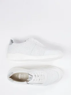 – Komfort-Sneaker aus Kalbleder Offwhite*Solidus Online