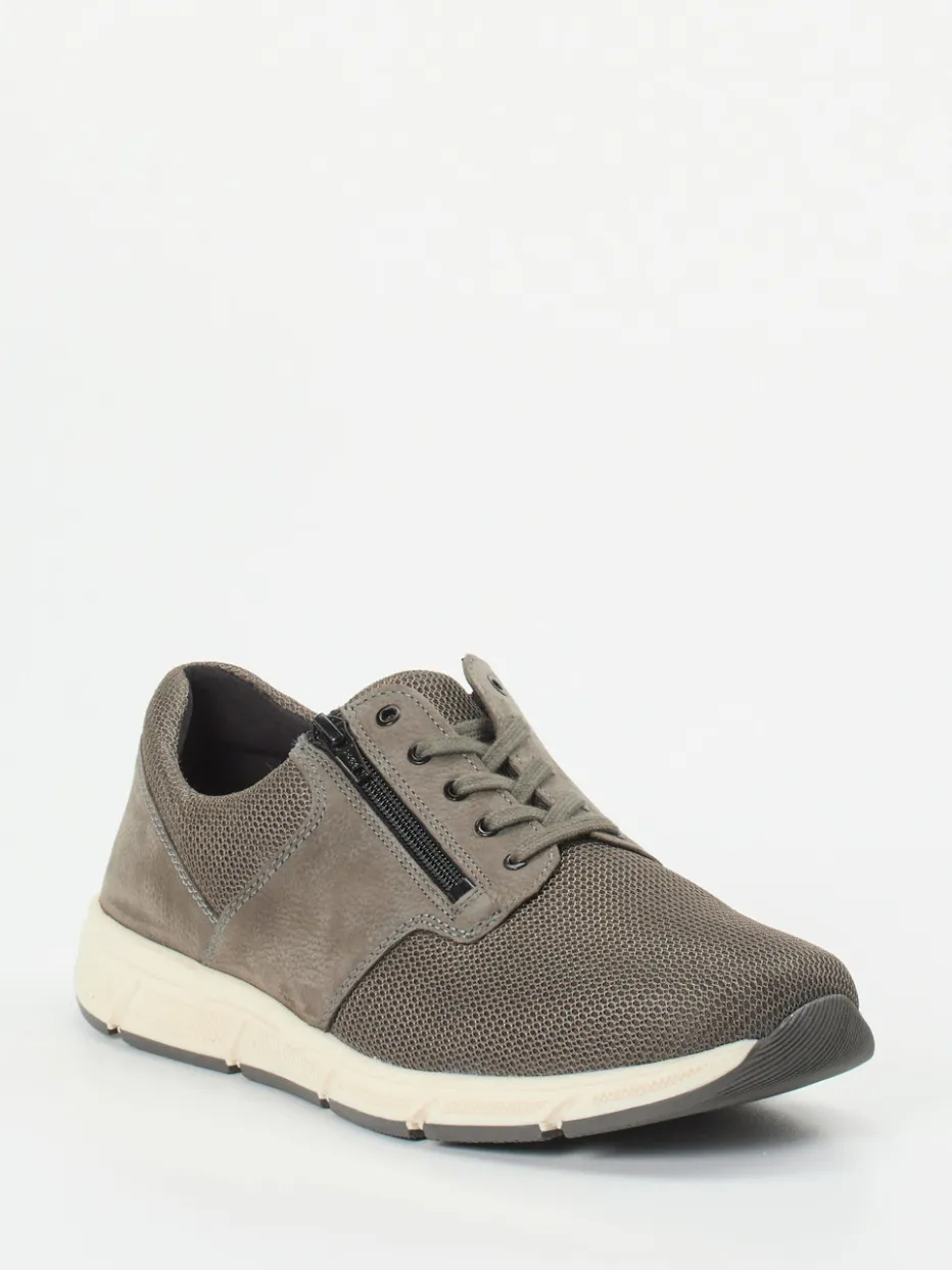 Herren Solidus – Komfort-Sneaker aus Textil in Schlamm