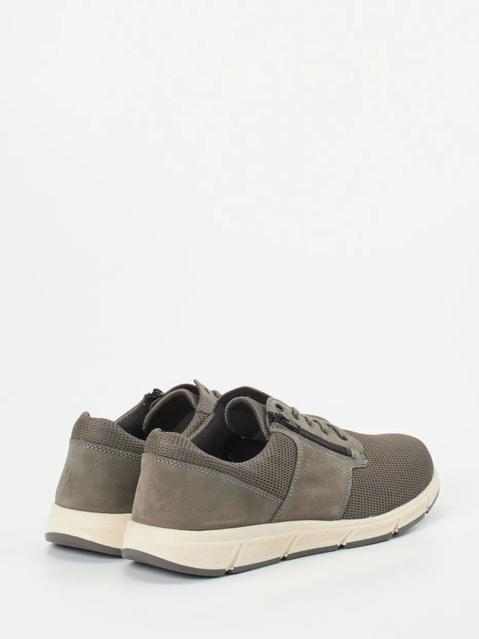 Herren Solidus – Komfort-Sneaker aus Textil in Schlamm