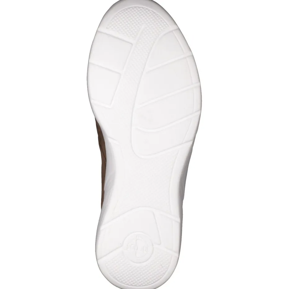 – Komfort-Sneaker aus Nubukleder cognac*Solidus Outlet