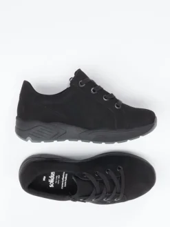 Damen Solidus – Komfort-Sneaker aus Veloursleder