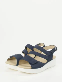 – Sandalette aus Nubukleder in Dunkel*Solidus Sale