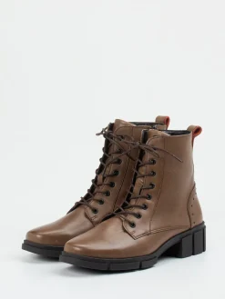 – Schnürboots aus Kalbleder mittel*Solidus