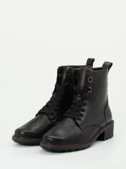 – Schnürboots aus Stretchleder in*Solidus Best