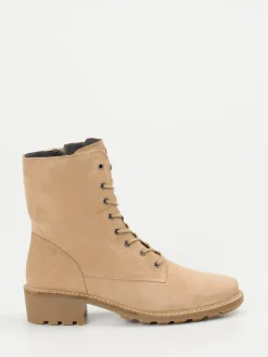 – Schnürboots aus Veloursleder*Solidus Discount