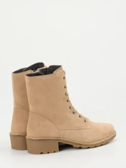– Schnürboots aus Veloursleder*Solidus Discount