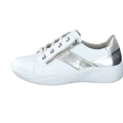 Damen Solidus – Schnürschuh aus Kalbleder mit Reißverschluss