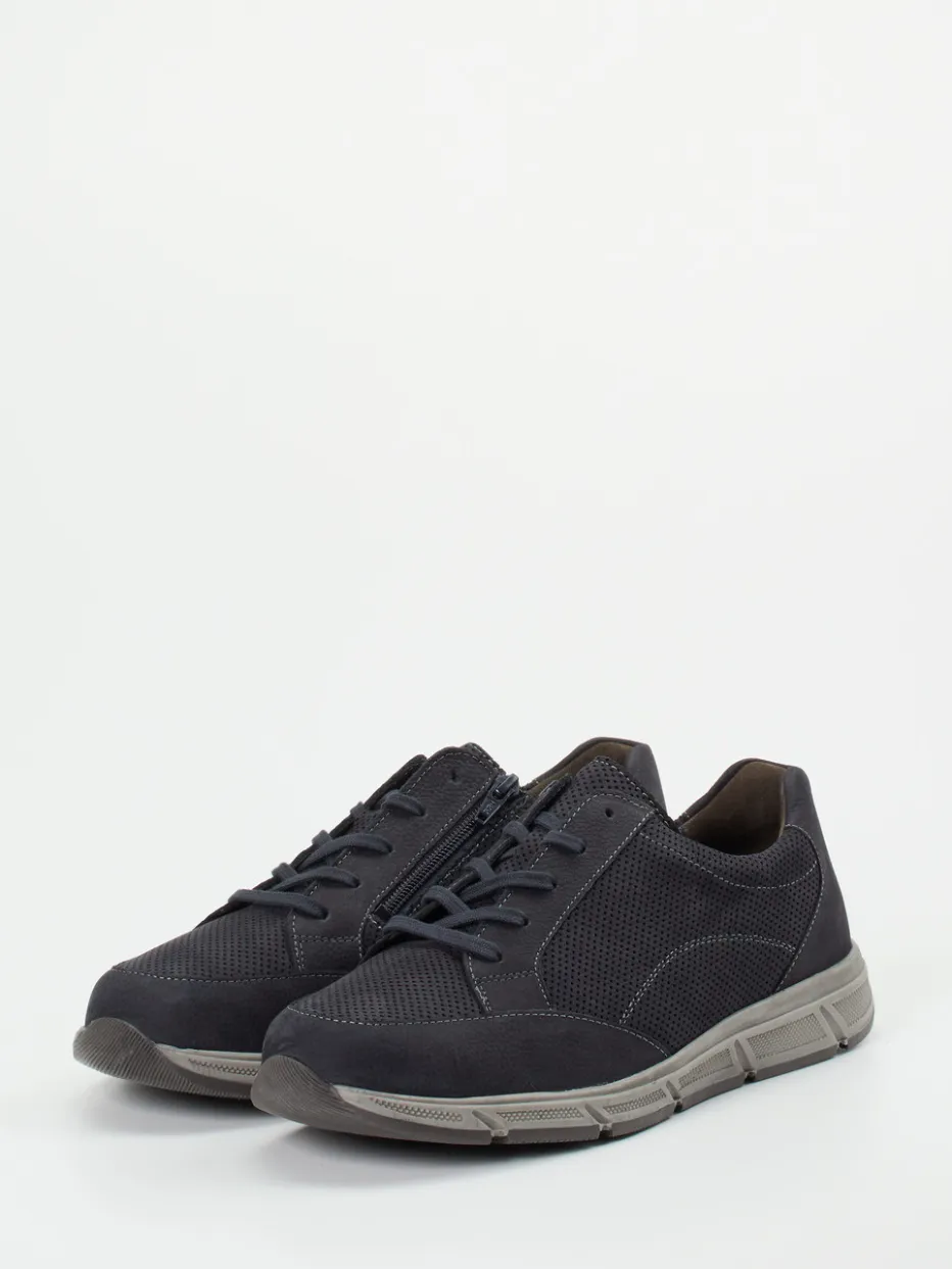 – Schnürschuh aus Nubukleder Dunkel*Solidus Hot